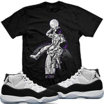 Jordan 11 Concord 45 Match Sneaker Tees Shirt - MOONMAN