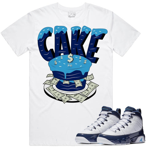 Jordan 9 Blue Pearl All Star Sneaker Tees Shirt to Match - CAKE PG