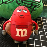 Genuine M&M Chocolate Beans Glass Bottle