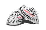 Zebra | Yeezy Slippers |